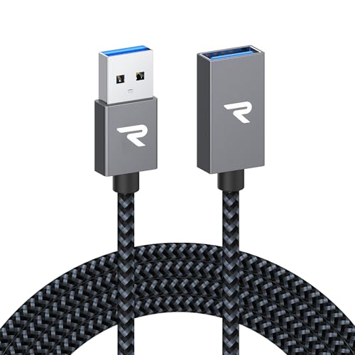 Amazon.co.jp: RAMPOW USB延長ケーブル【USB3.1 Gen 1/2M】5Gbps高速